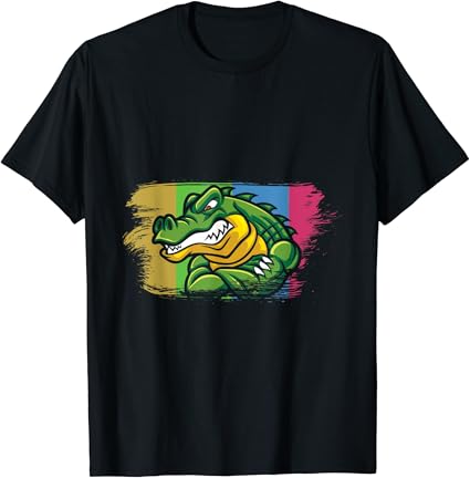 crocodile t shirt logo